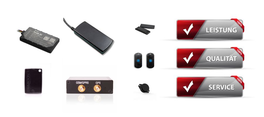 GPS Tracker für KFZ und 12V 24V 36V 48V 60V Bordnetz